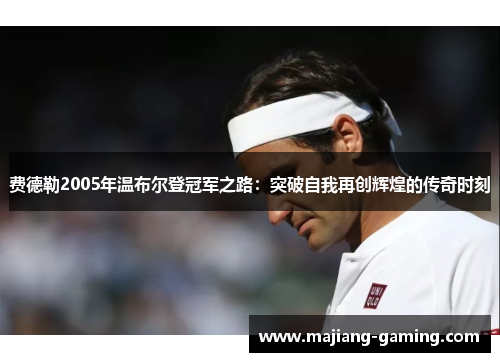 费德勒2005年温布尔登冠军之路:突破自我再创辉煌的传奇时刻 费德勒2005年温布尔登冠军之路:突破自我再创辉煌的传奇时刻